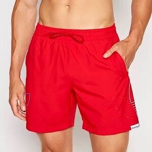 Adidas Primeblue FTO Men’s Red Swim Shorts Size Small